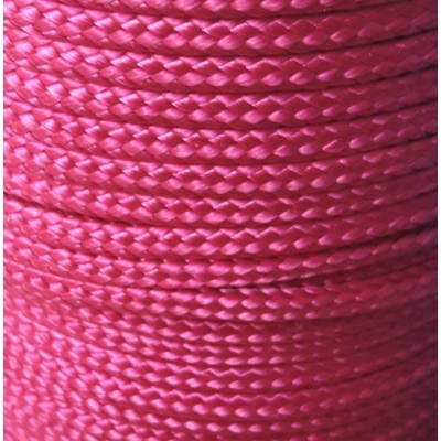 PPM touw 6 mm ongevuld oud roze